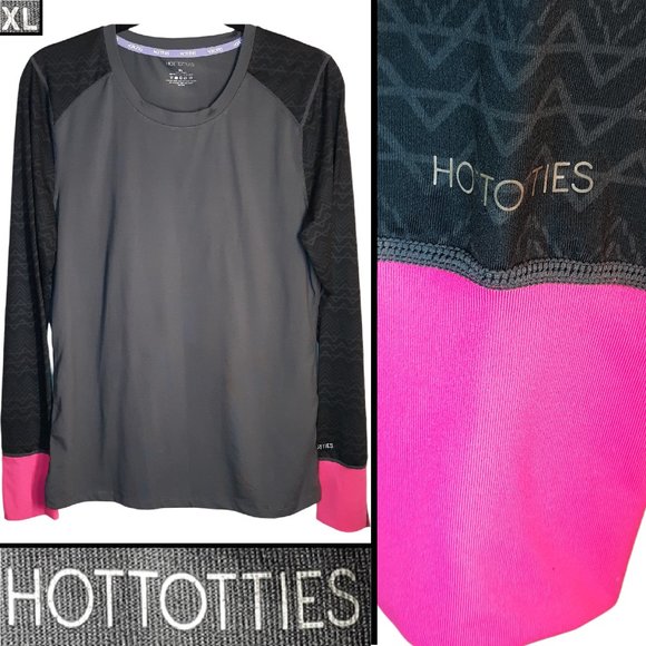 Colorblock zigzag sleeves w/thumbholes - Picture 1 of 8